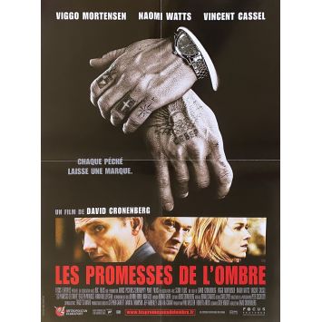 EASTERN PROMISES Movie Poster- 15x21 in. - 2007 - David Cronenberg, Viggo Mortensen