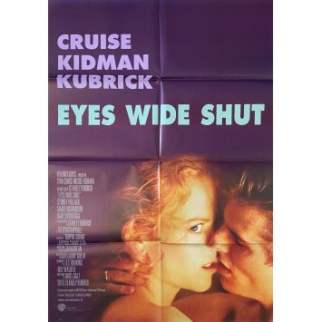 EYES WIDE SHUT Affiche de film- 100x140 cm. - 1999 - Tom Cruise, Nicole Kidman, Stanley Kubrick