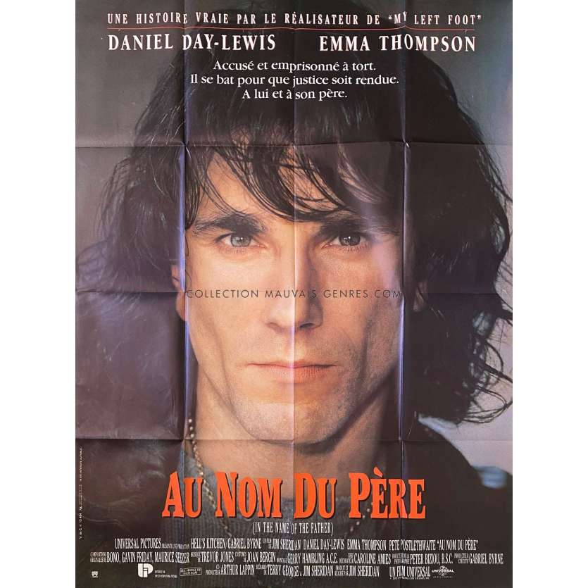 IN THE NAME OF THE FATHER Movie Poster- 47x63 in. - 1993 - Jim Sheridan, Daniel Day-Lewis