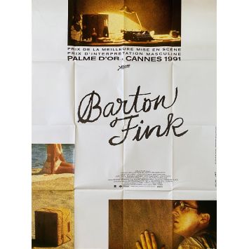 BARTON FINK Movie Poster- 47x63 in. - 1991 - Joel Coen, John Turturro