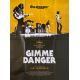 GIMME DANGER Affiche de film- 120x160 cm. - 2016 - Iggy Pop, Jim Jarmusch