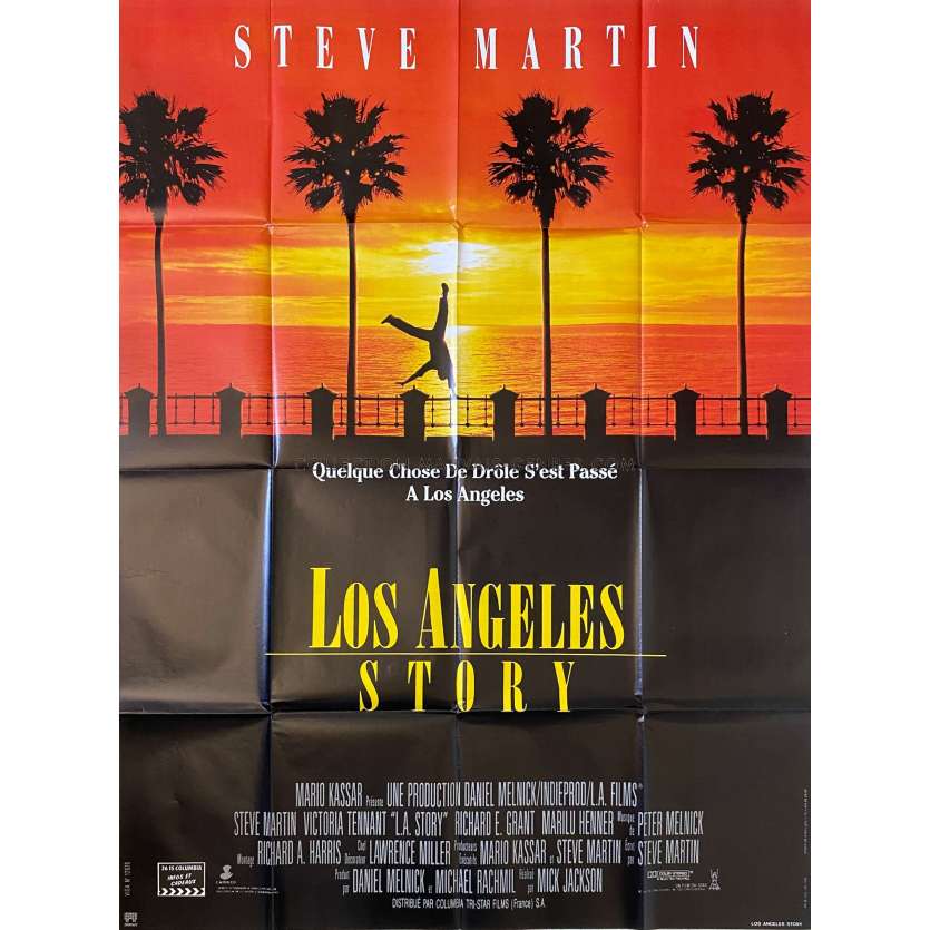 L.A. STORY Movie Poster- 47x63 in. - 1991 - Mick Jackson, Steve Martin