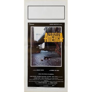 ONCE UPON A TIME IN AMERICA Movie Poster- 13x28 in. - 1984 - Sergio Leone, Robert de Niro