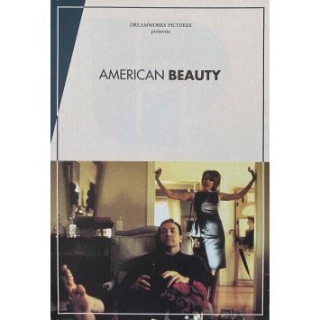 AMERICAN BEAUTY Dossier de presse- 16x24 cm. - 1999 - Kevin Spacey, Sam Mendes