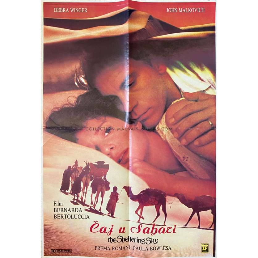 UN THE AU SAHARA Affiche de film- 50x70 cm. - 1990 - John Malkovich, Bernardo Bertolucci
