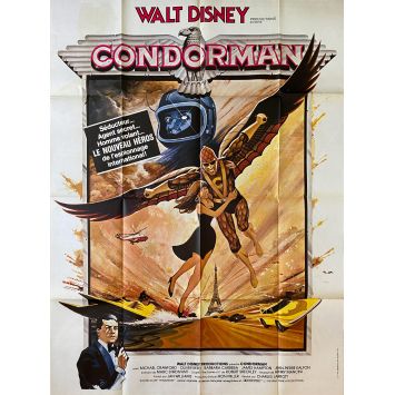 CONDORMAN Movie Poster- 47x63 in. - 1981 - Charles Jarrott, Oliver Reed