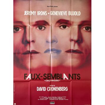 DEAD RINGERS Movie Poster- 47x63 in. - 1988 - David Cronenberg, Jeremy Irons