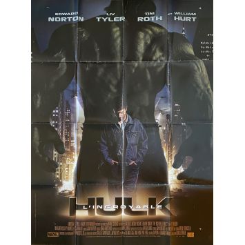 THE INCREDIBLE HULK Movie Poster- 47x63 in. - 2008 - Louis Leterrier, Edward Norton