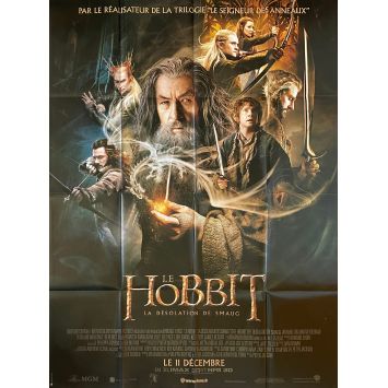 THE HOBBIT: THE DESOLATION OF SMAUG Movie Poster- 47x63 in. - 2013 - Peter Jackson, Ian McKellen
