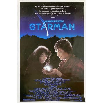 STARMAN Movie Poster- 27x41 in. - 1984 - John Carpenter, Jeff Bridges STARMAN Movie Poster- 27x41 in. - 1984 - John Carpenter, Jeff Bridges