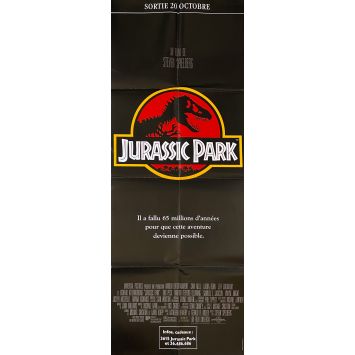 JURASSIC PARK Movie Poster- 23x63 in. - 1993 - Steven Spielberg, Sam Neil