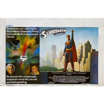 SUPERMAN Movie Poster- 14x21 in. - 1978 - Richard Donner, Christopher Reeves