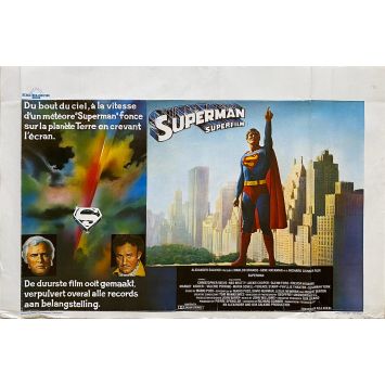 SUPERMAN Movie Poster- 14x21 in. - 1978 - Richard Donner, Christopher Reeves SUPERMAN Movie Poster- 14x21 in. - 1978 - Richard Donner, Christopher Reeves