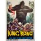 KING KONG Affiche de film entoilée- 100x140 cm. - 1933/R1966 - Fay Wray, Merian C. Cooper