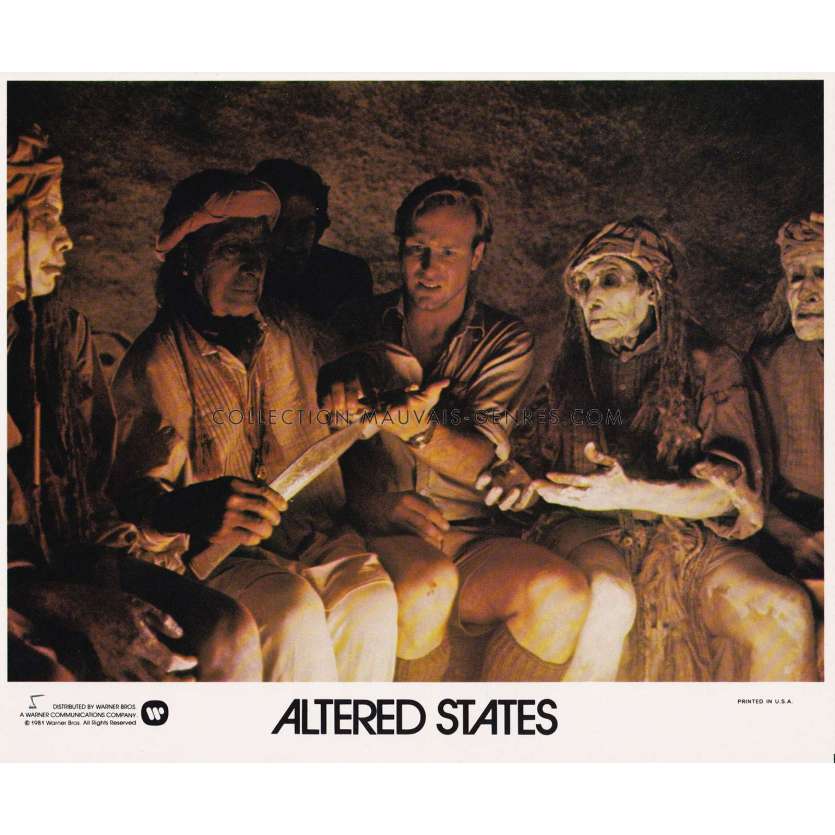 ALTERED STATES Lobby Card N04 - 8x10 in. - 1980 - Ken Russel, William Hurt