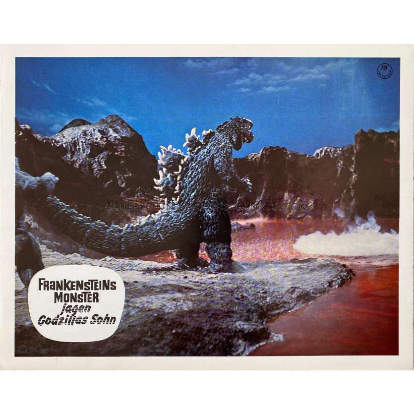 SON OF GODZILLA Lobby Card N07 - 9,25x11,75 in. - 1971 - Jun Fukuda, Tadao Takashima