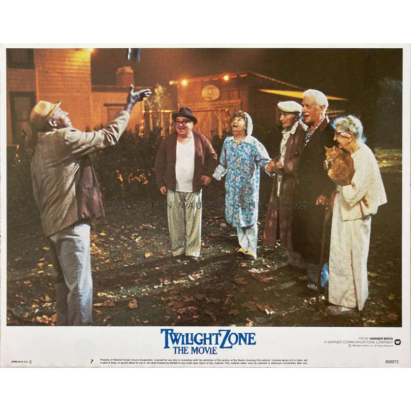 TWILLIGHT ZONE THE MOVIE Lobby Card N7 - 11x14 in. - 1983 - Joe Dante, Dan Aycroyd