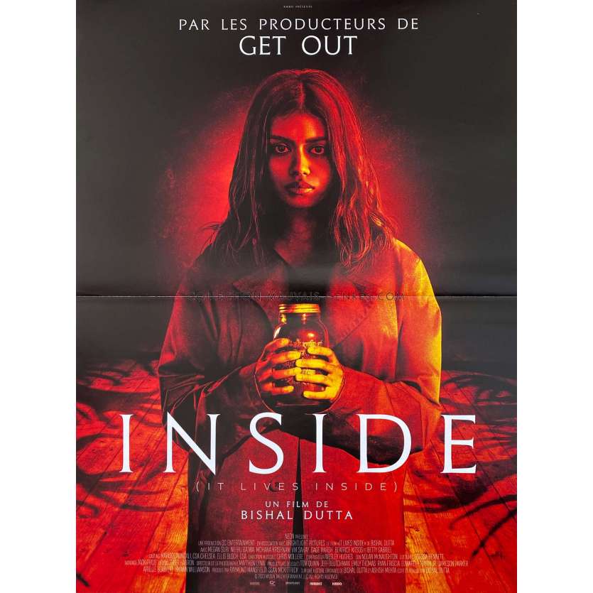 INSIDE Movie Poster- 15x21 in. - 2023 - Vasilis Katsoupis, Willem Dafoe