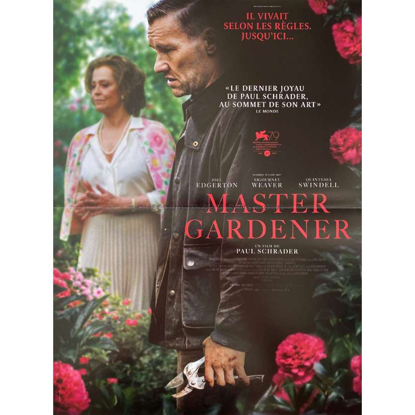 MASTER GARDENER Affiche de film- 40x54 cm. - 2023 - Sigourney Weaver, Paul Schrader