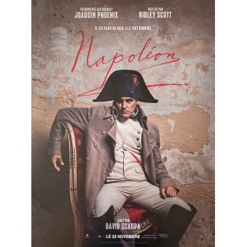 NAPOLEON Movie Poster- 15x21 in. - 2023 - Ridley Scott, Joaquim Phoenix