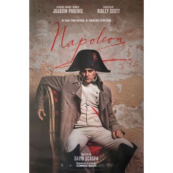 NAPOLEON Affiche de film- 69x102 cm. - 2023 - Joaquim Phoenix, Ridley Scott