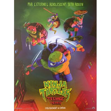 NINJA TURTLES : TEENAGE YEARS Affiche de film- 40x54 cm. - 2023 - Micah Abbey, Jeff Rowe