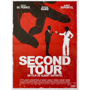 SECOND TOUR Affiche de film- 40x54 cm. - 2023 - Cécile de France, Albert Dupontel