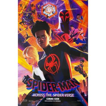 SPIDER-MAN : ACROSS THE SPIDER-VERSE Movie Poster- 27x40 in. - 2023 - Joaquim Dos Santos, Shameik Moore