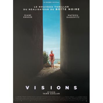 VISIONS Affiche de film Style B - 40x54 cm. - 2023 - Diane Kruger, Mathieu Kassovitz, Yann Gozlan