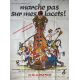 MARCHE PAS SUR MES LACETS Movie Poster- 47x63 in. - 1977 - Max Pécas, Sylvain Chamarande