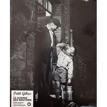 WAR OF THE BUTTONS Lobby Card N02 - 9x12 in. - 1962/R1970 - Yves Robert, Jacques Dufilho