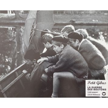 WAR OF THE BUTTONS Lobby Card N04 - 9x12 in. - 1962/R1970 - Yves Robert, Jacques Dufilho