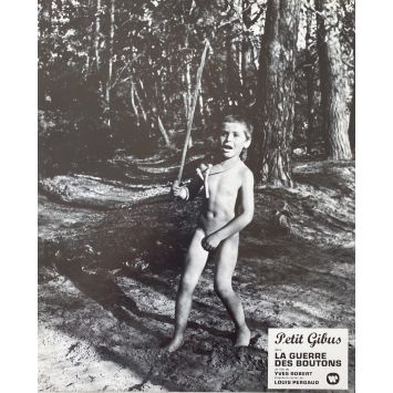 LA GUERRE DES BOUTONS Photo de film N05 - 21x30 cm. - 1962/R1970 - Jacques Dufilho, Yves Robert