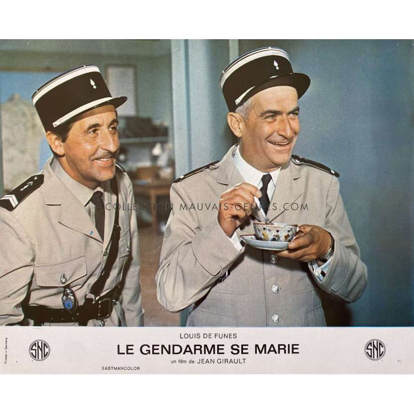 THE TROOPS GET MARRIED Lobby Card N03 - 9x12 in. - 1968 - Jean Girault, Louis de Funès