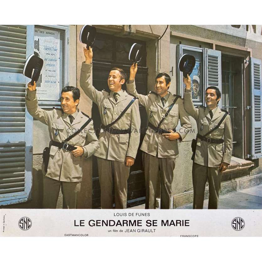 LE GENDARME SE MARIE Photo de film N07 - 21x30 cm. - 1968 - Louis de Funès, Jean Girault