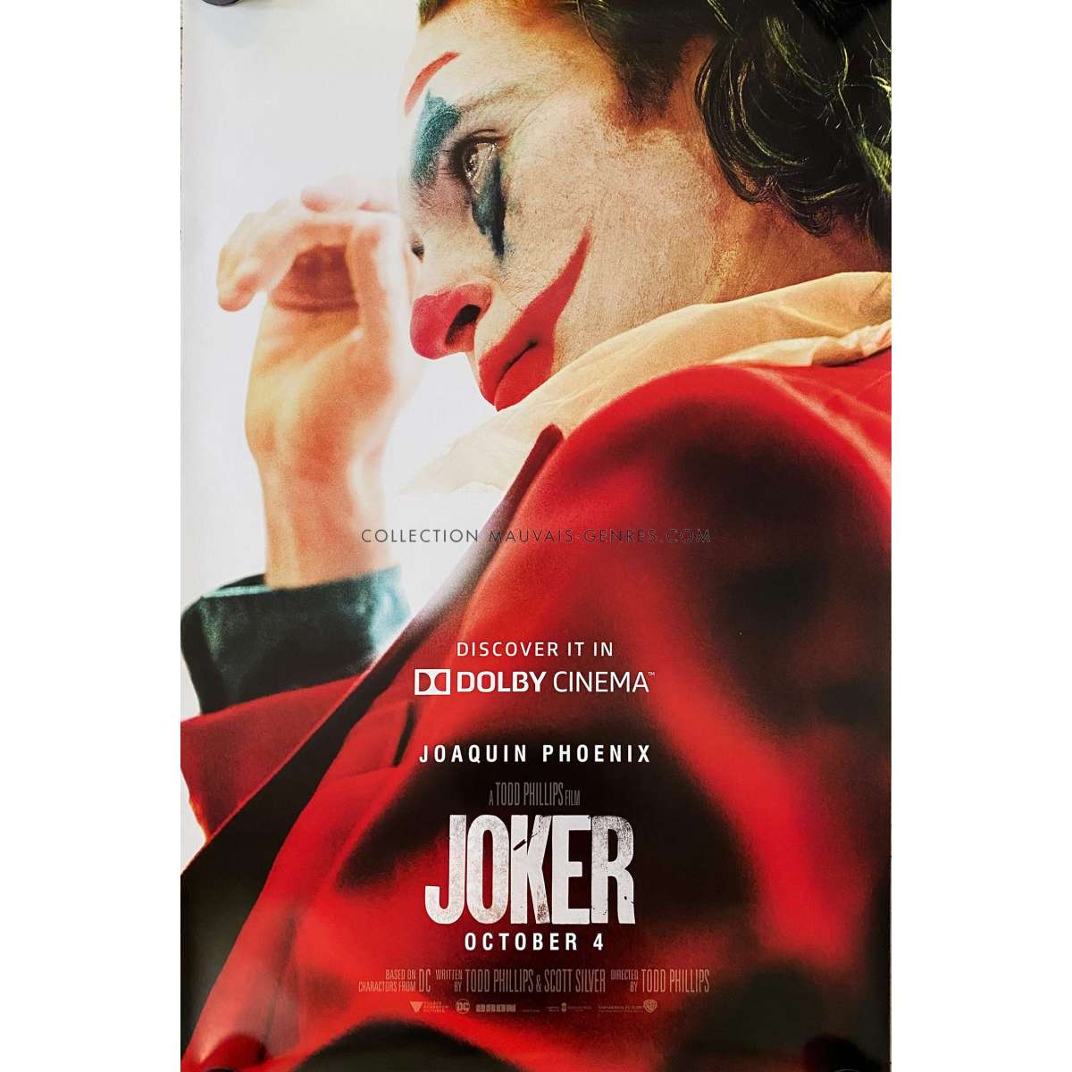 JOKER U S Movie Poster 27x40 In 2019 Dolby