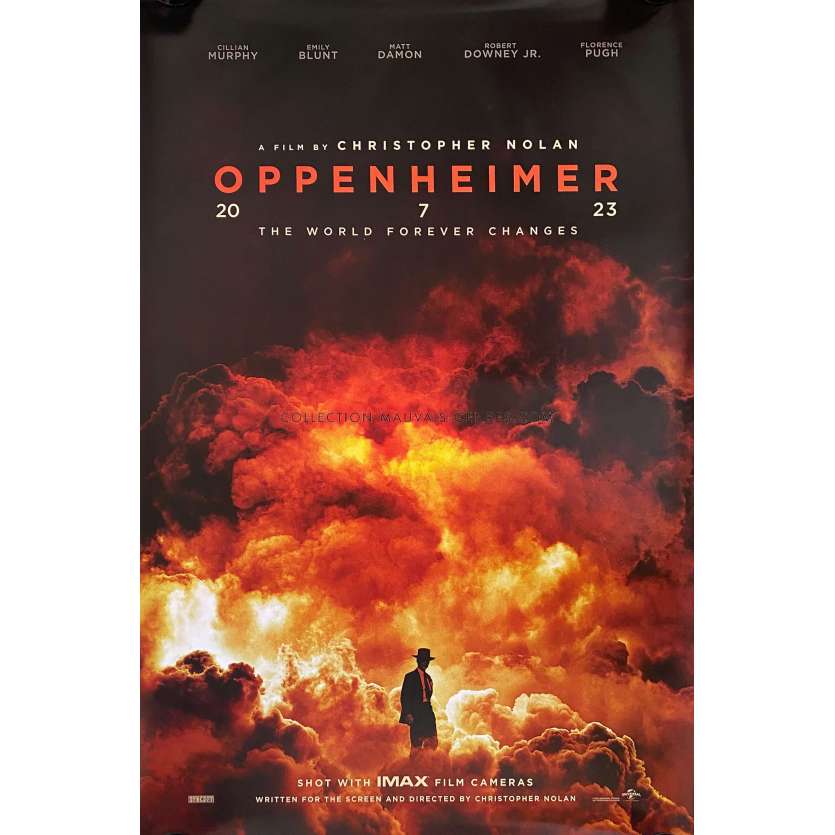 OPPENHEIMER Movie Poster DS, Int'l. - 27x40 in. - 2023 - Christopher Nolan, Cillian Murphy