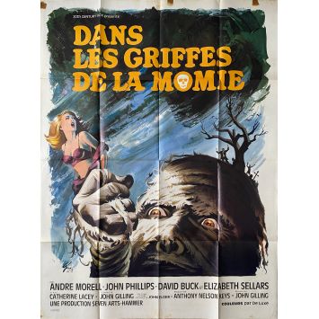 THE MUMMY'S SHROUD Movie Poster- 47x63 in. - 1967 - John Gilling, André Morell