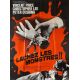 LACHEZ LES MONSTRES Affiche de film- 120x160 cm. - 1970 - Vincent Price, Christopher Lee, Peter Cushing