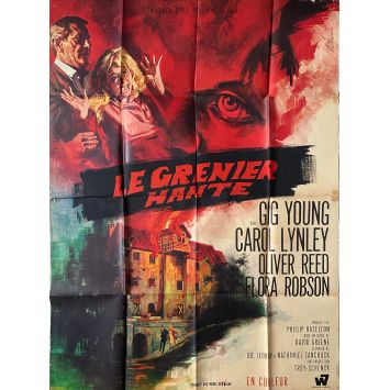 LE GRENIER HANTE / LA MALEDICTION DES WHATELEY Affiche de film- 120x160 cm. - 1967 - Oliver Reed, David Greene