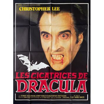 LES CICATRICES DE DRACULA Affiche de film- 120x160 cm. - 1970 - Christopher Lee, Roy Ward Baker