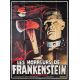 LES HORREURS DE FRANKENSTEIN Affiche de film- 120x160 cm. - 1970 - Veronica Carlson, Jimmy Sangster
