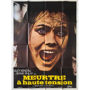 MEURTRE A HAUTE TENSION Affiche de film- 120x160 cm. - 1971 - Suzy Kendall, Sidney Hayers