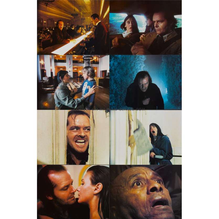 THE SHINING Lobby Cards x9 - 16x20 in. - 1980 - Stanley Kubrick, Jack Nicholson