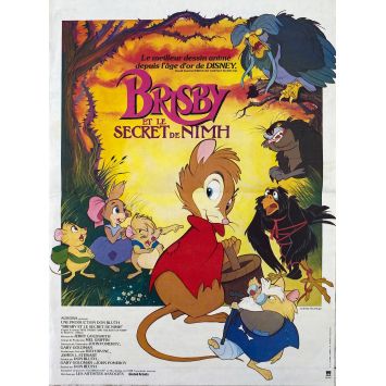 BRISBY ET LE SECRET DE NIMH Affiche de film- 40x54 cm. - 1982 - Elisabeth Hartman, Don Bluth