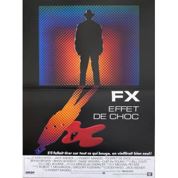 F/X EFFETS DE CHOC Affiche de film- 40x54 cm. - 1986 - Bryan Brown, Robert Mandel