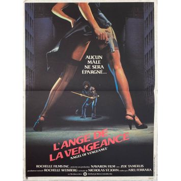 L'ANGE DE LA VENGEANCE Affiche de film- 40x54 cm. - 1981 - Zoë Lund, Abel Ferrara