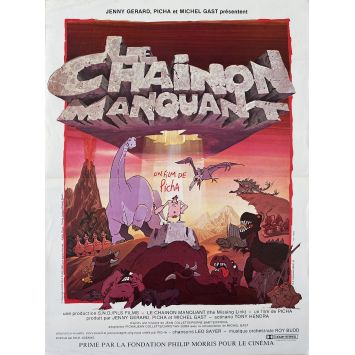 LE CHAINON MANQUANT Affiche de film- 40x54 cm. - 1980 - Richard Darbois, Picha