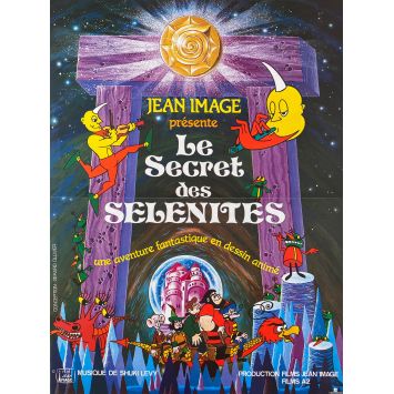 LE SECRET DES SELENITES Affiche de film- 40x54 cm. - 1983 - Dominique Paturel, Jean Image