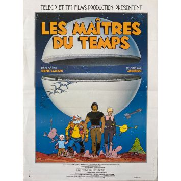 LES MAITRES DU TEMPS Affiche de film- 40x54 cm. - 1982 - Jean Valmont, René Laloux